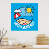 HALLO 2 POSTER (Keuken)