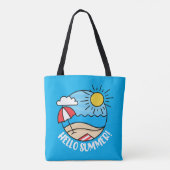 HALLO 2 TOTE BAG (Achterkant)