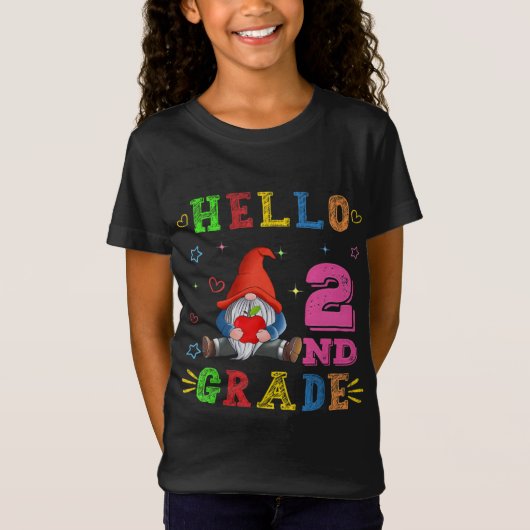 hallo 2e graad Gnome T-shirt (Voorkant)