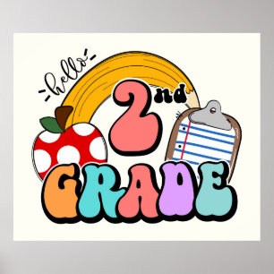 hallo 2e graad poster