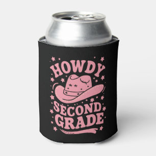 Hallo 2e klas cowboy cowgirl terug naar school blikjeskoeler