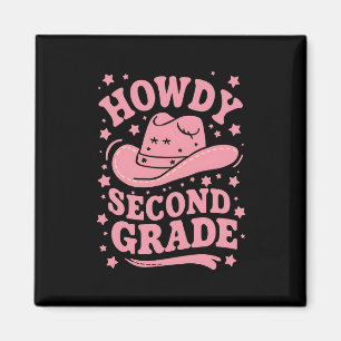 Hallo 2e klas cowboy cowgirl terug naar school magneet