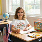 Hallo 2e klas Retro Groovy Iconen Persoonlijk Na