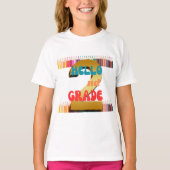Hallo 2nd grade shirt, tweedegraads vibes, t-shirt (Voorkant)
