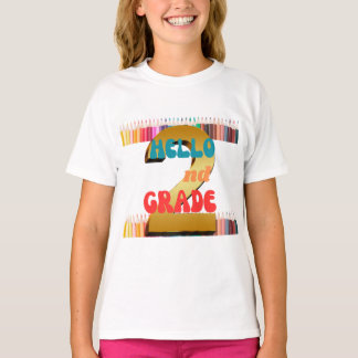 Hallo 2nd grade shirt, tweedegraads vibes, t-shirt