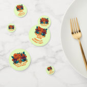 Hallo 30s Tropische Retro Zomerverjaardag Confetti (Groep)