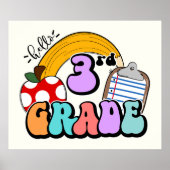 hallo 3de graad poster (Voorkant)