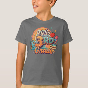 hallo 3de graad t-shirt