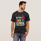hallo 3e graad leraar naar school derde klas t-shirt (Voorkant volledig)