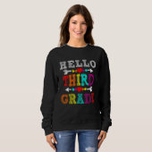 hallo 3e graad Regenboog Derde graad Leerleraar Ki Trui (Voorkant volledig)