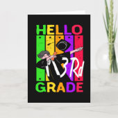 hallo 3e graad|Terug naar school Hallo 3e graad Kaart (Voorkant)