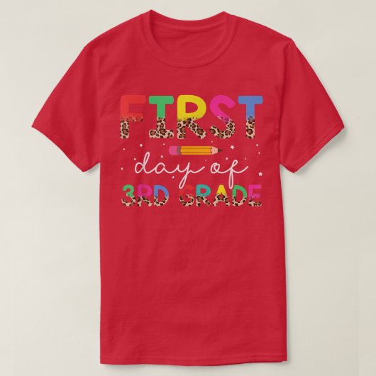 hallo 3e klas hier kom ik terug naar school Boho L T-shirt (Design voorkant)