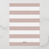 hallo 40 | Milestone Birthday Party Folie Uitnodiging (Achterkant)