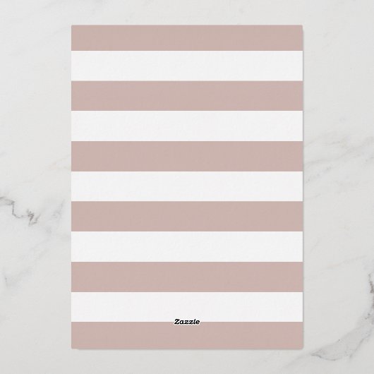 hallo 40 | Milestone Birthday Party Folie Uitnodiging (Achterkant)