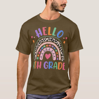 hallo 4e graadmeter van de Boho-regenboog, 1e dag  T-shirt