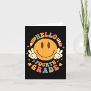 Hallo 4e leerjaar Byck naar school Groovy Teachers Kaart