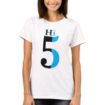 Hallo 5 blauw