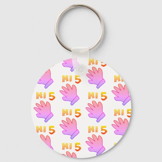 Hallo 5 sleutelhanger (Voorkant)