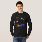 hallo 5e graad hier kom ik leraar 5e graad Bo T-shirt (Voorkant volledig)