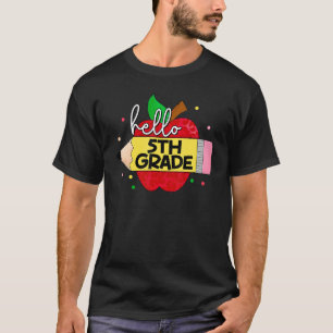 hallo 5e graad Leopard Tie Dye Pencil T-shirt