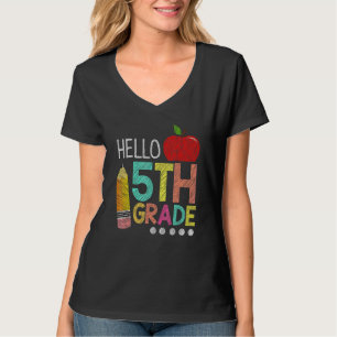Hallo 5e klas Docententeam Vijfde klas team Gi T-shirt