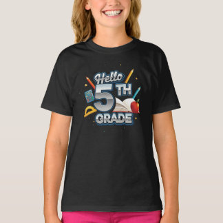 Hallo 5e klas | door Asarteon T-shirt
