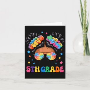 Hallo 5e klas eerste dag terug naar school rommeli kaart
