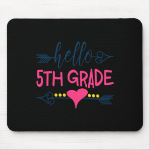 Hallo 5th Grade Teacher Kinder Terug naar School G Muismat