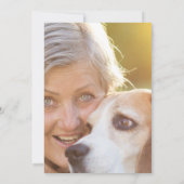 Hallo 60 Zestigste verjaardag Kaart (Achterkant)