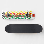 hallo 7 3/4-inch skateboard van GORGEOUS (Horizontaal)