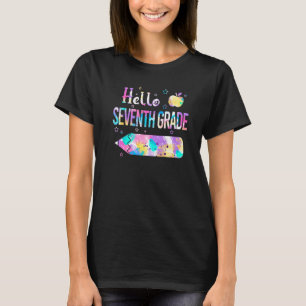 hallo 7e Grade Squad terug naar school Tie Dye K T-shirt