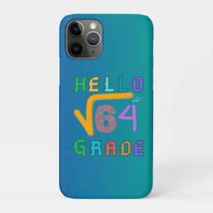 hallo 8e Grade Funny Square Root van 64 Wiskunde T Case-Mate iPhone Case