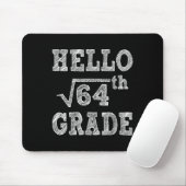 hallo 8e Grade Square Root van 64 Terug naar Schoo Muismat (Met muis)