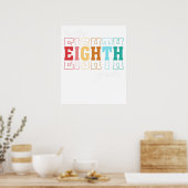 hallo 8e klas poster (Keuken)