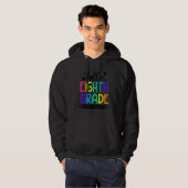hallo 8e klas terug naar school voor meisjes B Hoodie (Voorkant volledig)