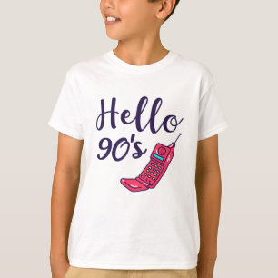 hallo 90 seconden mobiel t-shirt