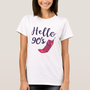 hallo 90 seconden mobiel t-shirt