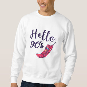 Hallo 90s mobieltje trui