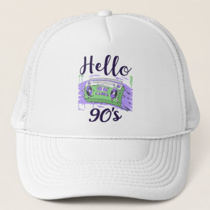 Hallo 90s radio cassetterecorder trucker pet
