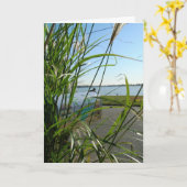 Hallo A Cheery Kaart (Gele Bloem)