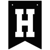 Hallo Aangepast Modern Afstuderen Photo Afstuderen Vlaggetjes (Tweede vlag)