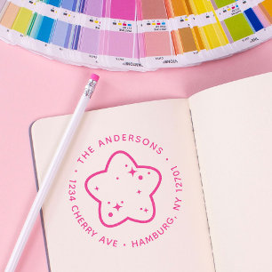 Hallo Aangepast retouradres Baby Zelfinktende Stempel