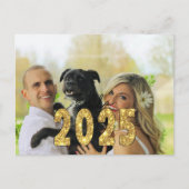 Hallo Aangepaste foto 2025 Feestdagenkaart (Voorkant)