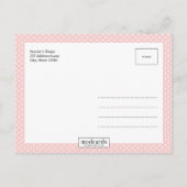 hallo Aankondiging van moderne geboorte (Achterkant)