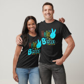 hallo achtste graad van het team 8ste graad terug t-shirt (Unisex)