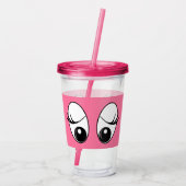 HALLO - ACRYL DRINKBEKER (Achterkant)