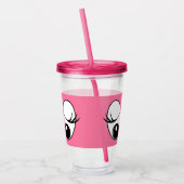 HALLO - ACRYL DRINKBEKER (Links)