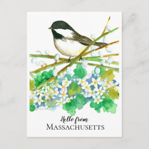 Hallo Activiteiten in de omgeving van Massachusett Briefkaart