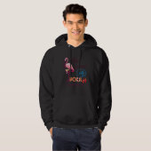 Hallo Adios School Zwembad Zomer Flamingo 1e klas Hoodie (Voorkant volledig)