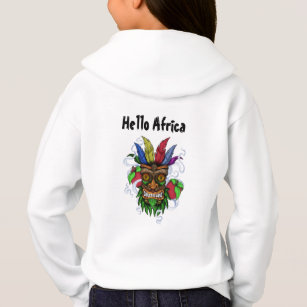 hallo Afrika - Afrikaans gezichtsmasker T-Shirt